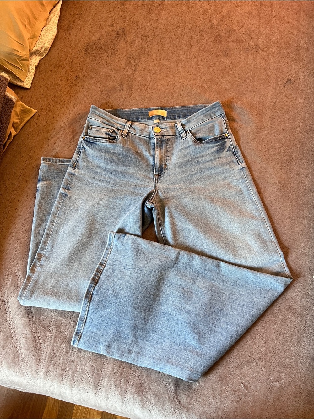 Kut from the Kloth, Meg Wide Leg Light Blue Women's Denim Jeans